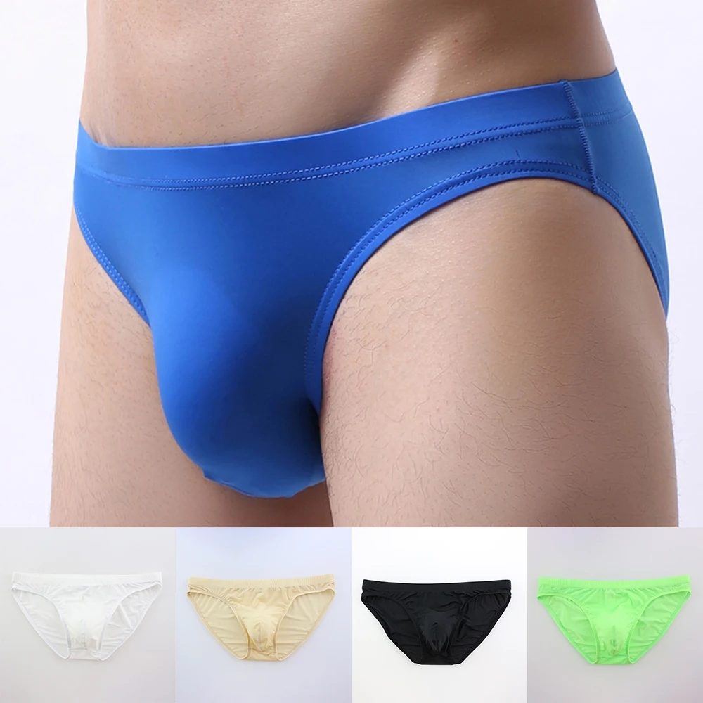 Men's Ice Silk Lingerie See-through Underwear Bikini Briefs Pouch Thongs Trunks Thin Solid Color Underpant Middle Waist Panties
Men's Ice Silk Lingerie See-through Underwear Bikini Briefs Pouch Thongs Trunks Thin Solid Color Underpant Middle Waist Panties
