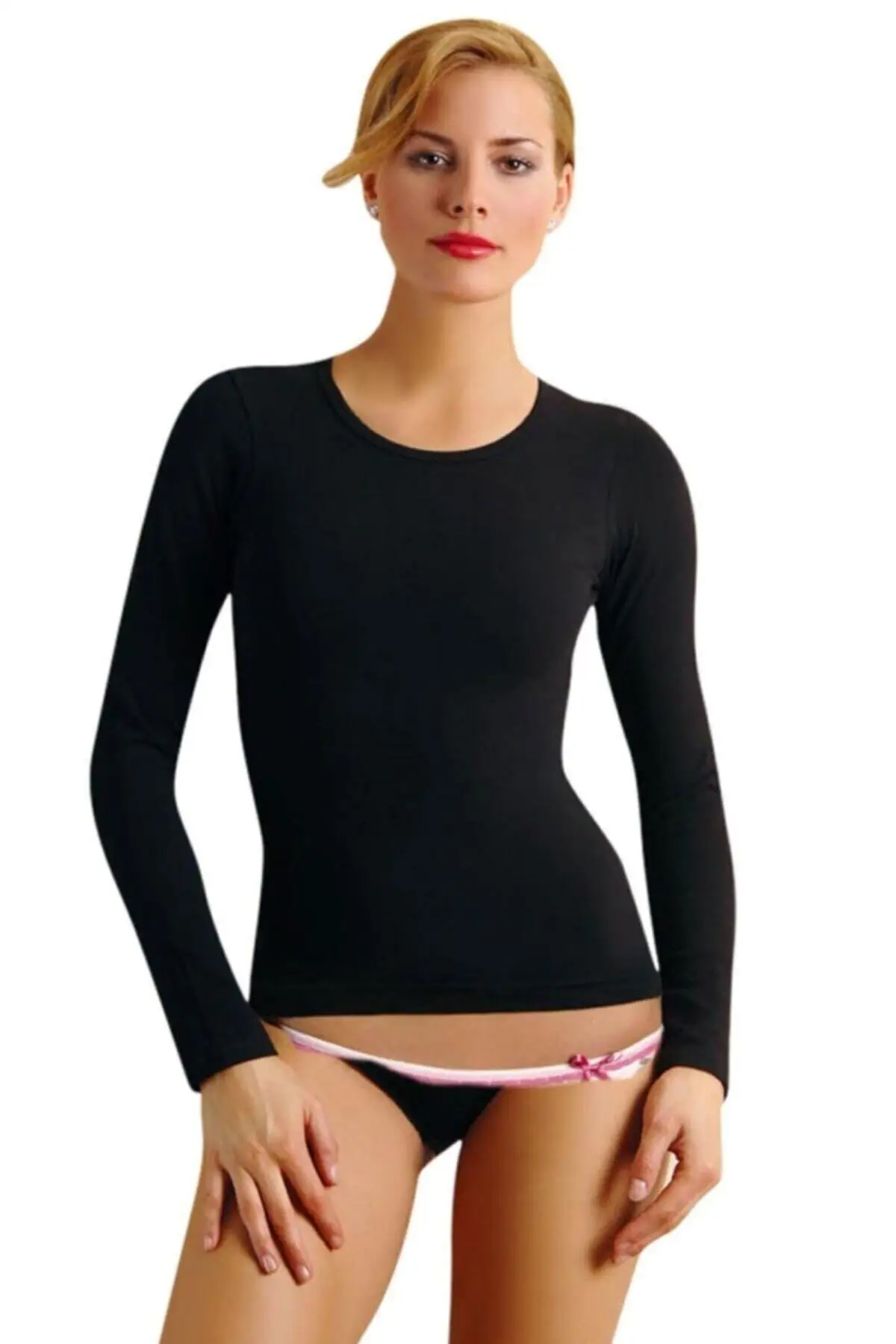Women's Bodysuit Black Crew Neck Long Sleeve Fit 2142 Rompers Jumpsuits shath Skinny Summer Streetwear
Women's Bodysuit Black Crew Neck Long Sleeve Fit 2142 Rompers Jumpsuits shath Skinny Summer Streetwear