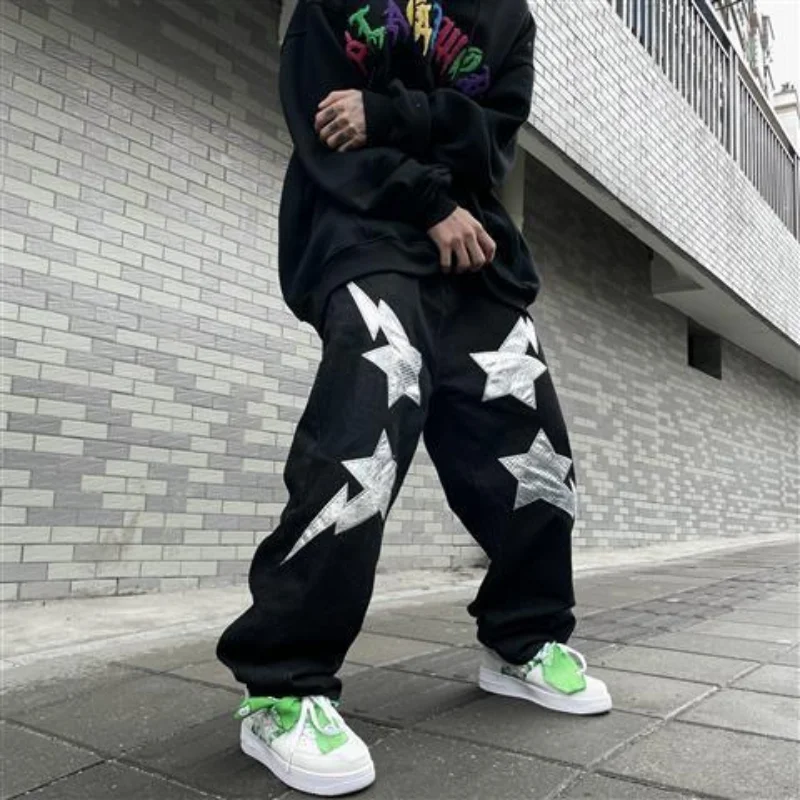 Fashion Star Boy Y2k 2023 New Men Vintage Jeans Korean Baggy Summer Streetwear Trousers Oversize Pants Aesthetic Men's Clothing
Fashion Star Boy Y2k 2023 New Men Vintage Jeans Korean Baggy Summer Streetwear Trousers Oversize Pants Aesthetic Men's Clothing