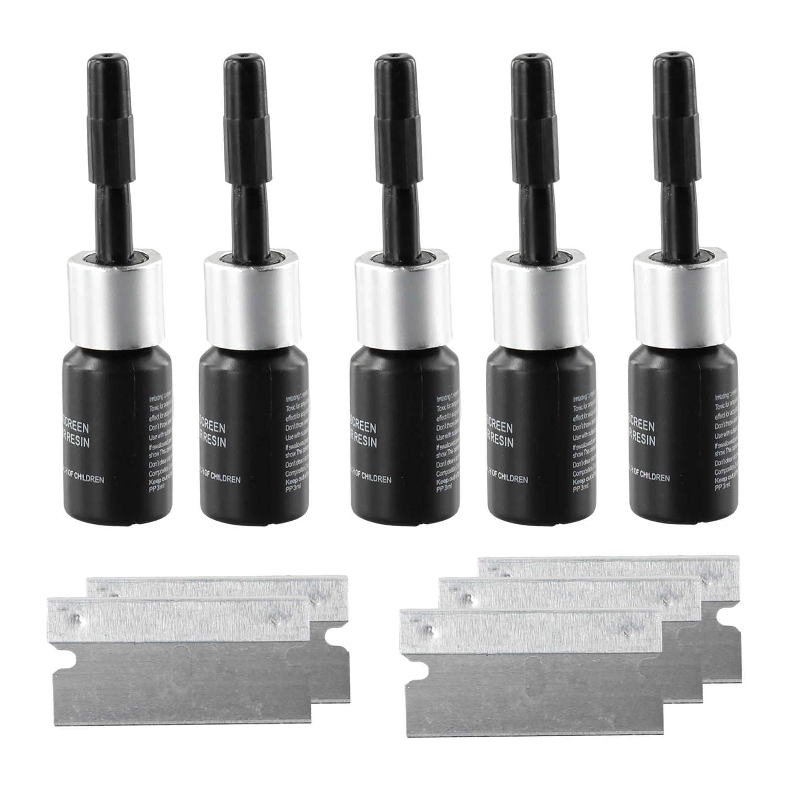 5pcs Car Windshield Cracked Repair Tool Glass Crack Resin Repair Kit Auto Glass Nano Repair Fluid Windscreen Restore Glue
5pcs Car Windshield Cracked Repair Tool Glass Crack Resin Repair Kit Auto Glass Nano Repair Fluid Windscreen Restore Glue