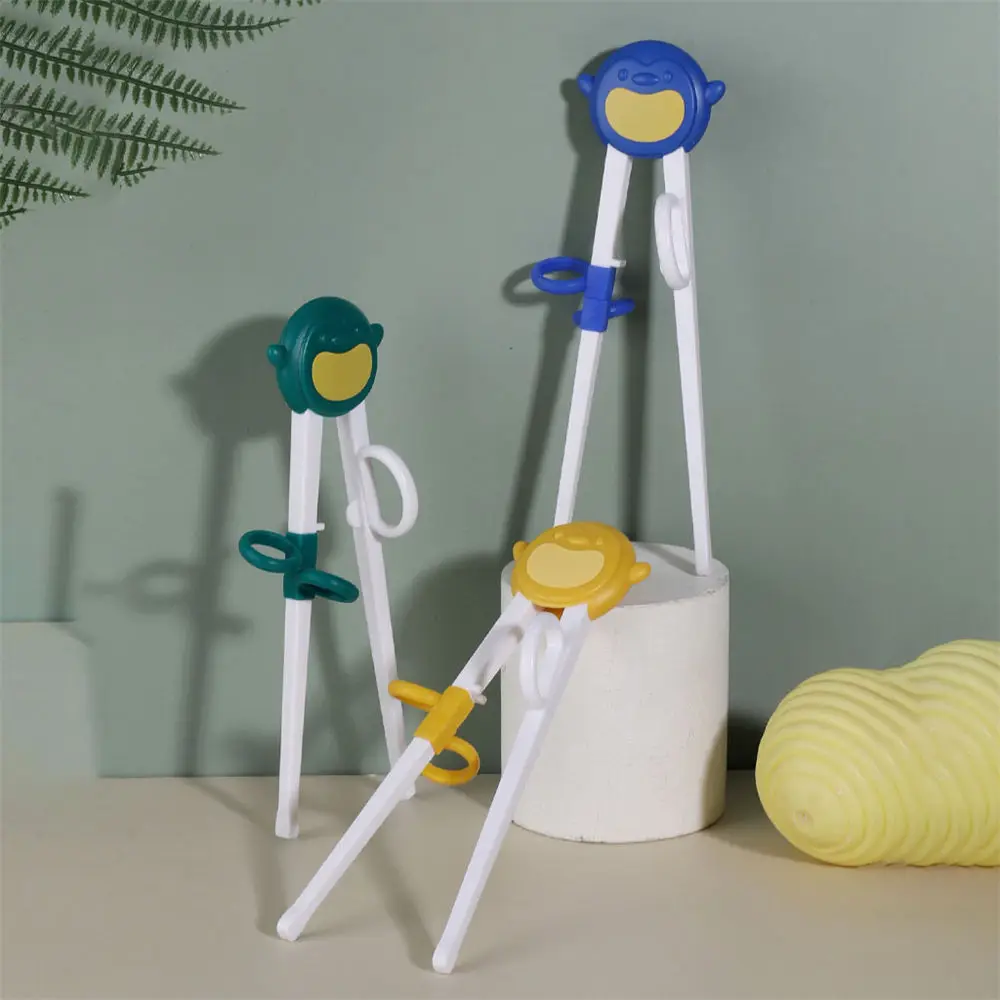 Cartoon Cute Monkey Training Chopsticks For Kids Food Grade Chinese Adjustable Finger Ring Chopsticks Enlightenment Stuff New
Cartoon Cute Monkey Training Chopsticks For Kids Food Grade Chinese Adjustable Finger Ring Chopsticks Enlightenment Stuff New