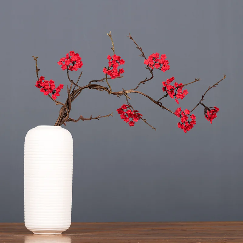 Zen simulation cherry blossom rattan branch home decoration small floral dried branch tea room ornament wild floral simple flowe
Zen simulation cherry blossom rattan branch home decoration small floral dried branch tea room ornament wild floral simple flowe