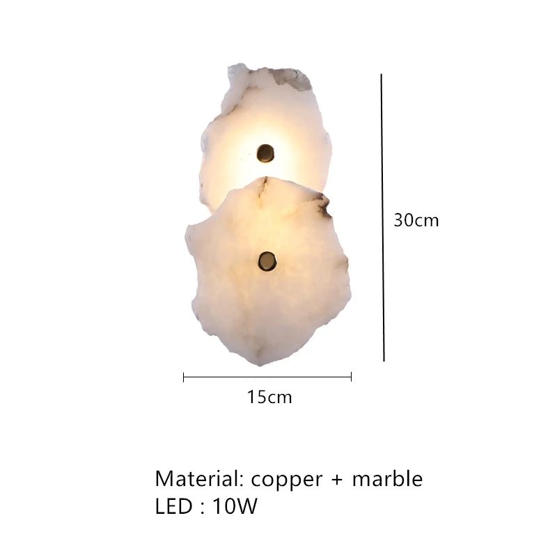Настенный светильник из мрамора IWP
Настенный светильник из мрамора IWP