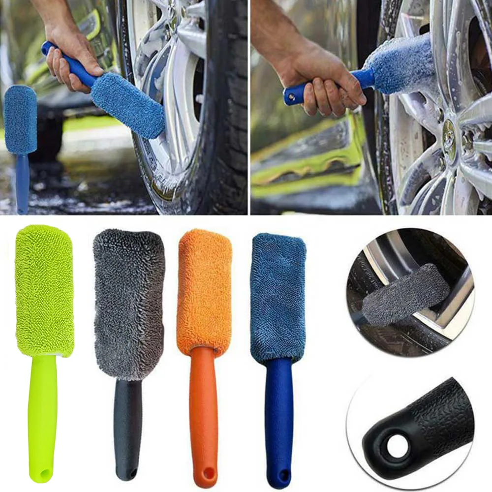 Car Wheel Brush With Plastic Handle Portable Auto Tire Rim Cleaning Mud Remover Detailing Washing Tool Microfiber Cleaner Green
Car Wheel Brush With Plastic Handle Portable Auto Tire Rim Cleaning Mud Remover Detailing Washing Tool Microfiber Cleaner Green
