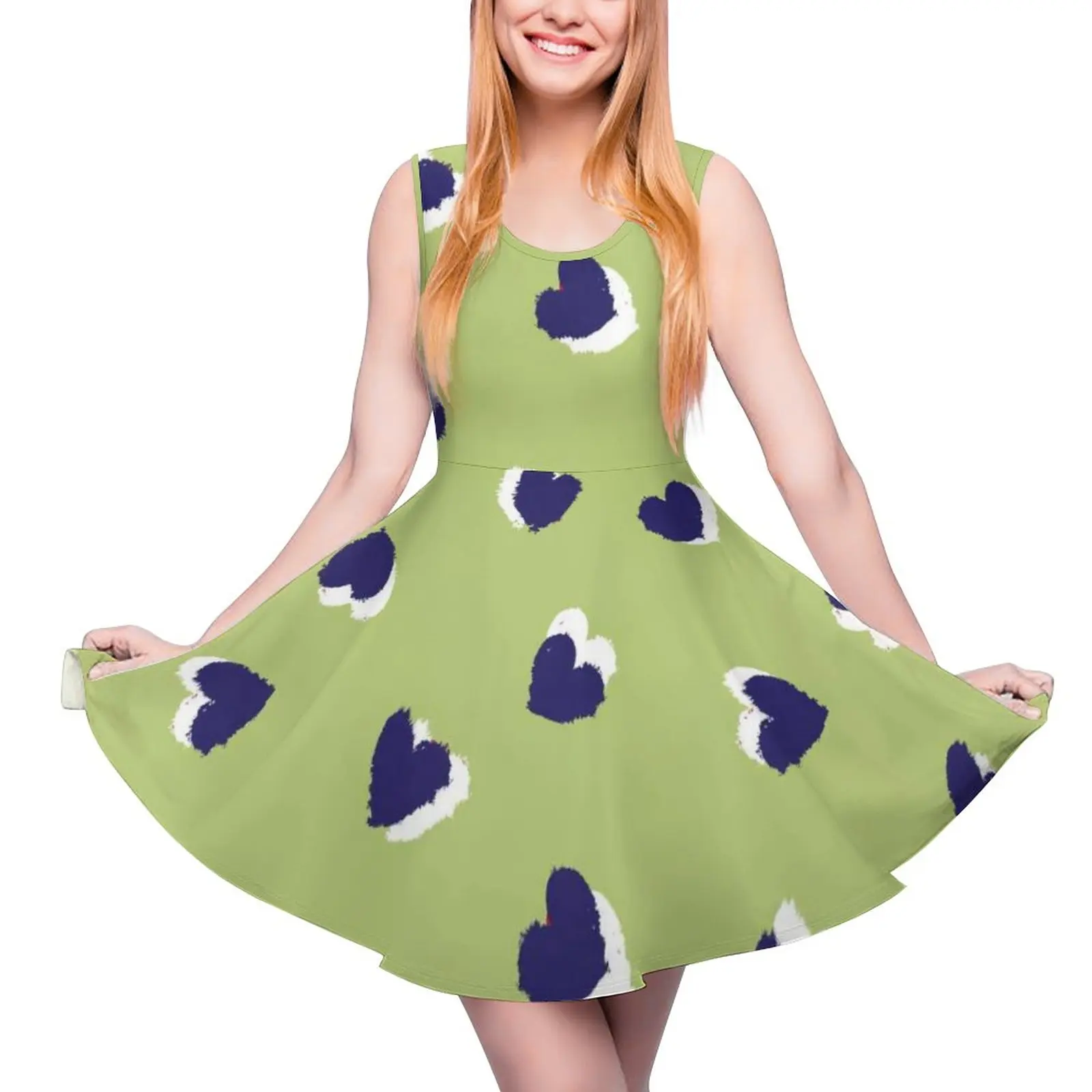 Little Hearts Dress Love Patterns Spring Dresses New Women Casual One-Piece Dress
Little Hearts Dress Love Patterns Spring Dresses New Women Casual One-Piece Dress