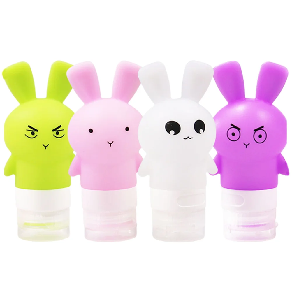 4pcs Travel Bottles Portable Rabbit Toiletry Bottles Travel Accessories Liquid Container for Cosmetics Shampoo
4pcs Travel Bottles Portable Rabbit Toiletry Bottles Travel Accessories Liquid Container for Cosmetics Shampoo