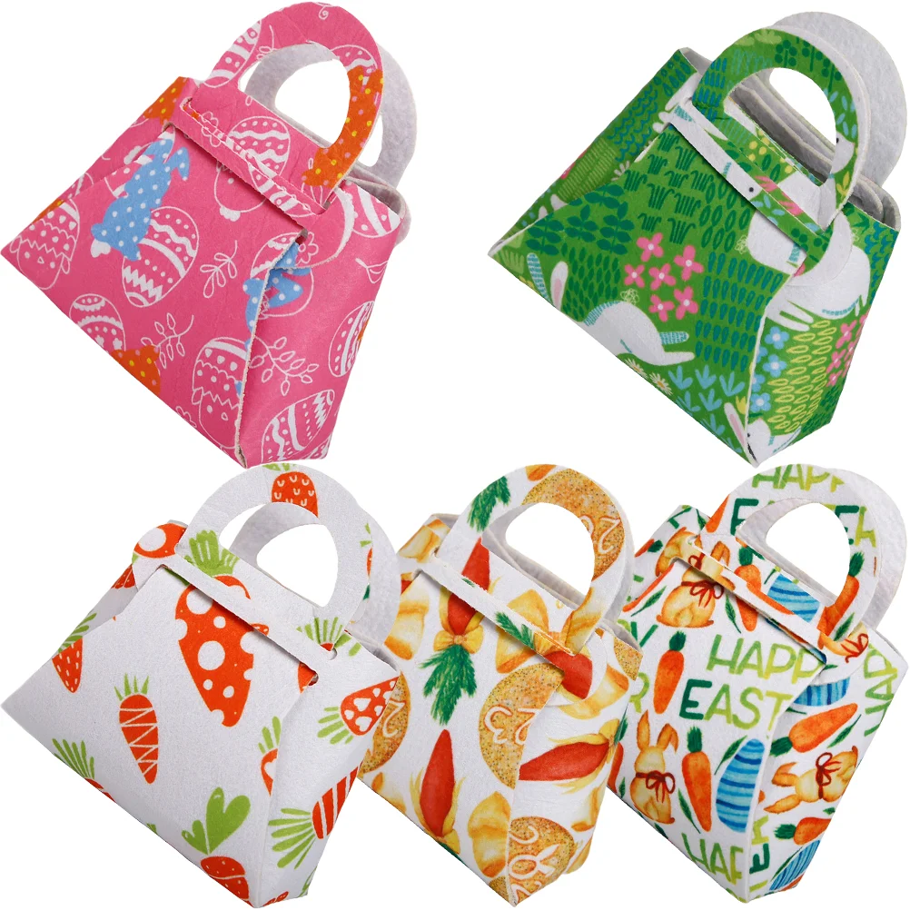 5 Pcs Gift Wrap Bags Jewelry Bags Toy Storage Bag Gift Packing Bags Cookie Packaging Bags Gift Bags Carrot Easter Tote Bag
5 Pcs Gift Wrap Bags Jewelry Bags Toy Storage Bag Gift Packing Bags Cookie Packaging Bags Gift Bags Carrot Easter Tote Bag
