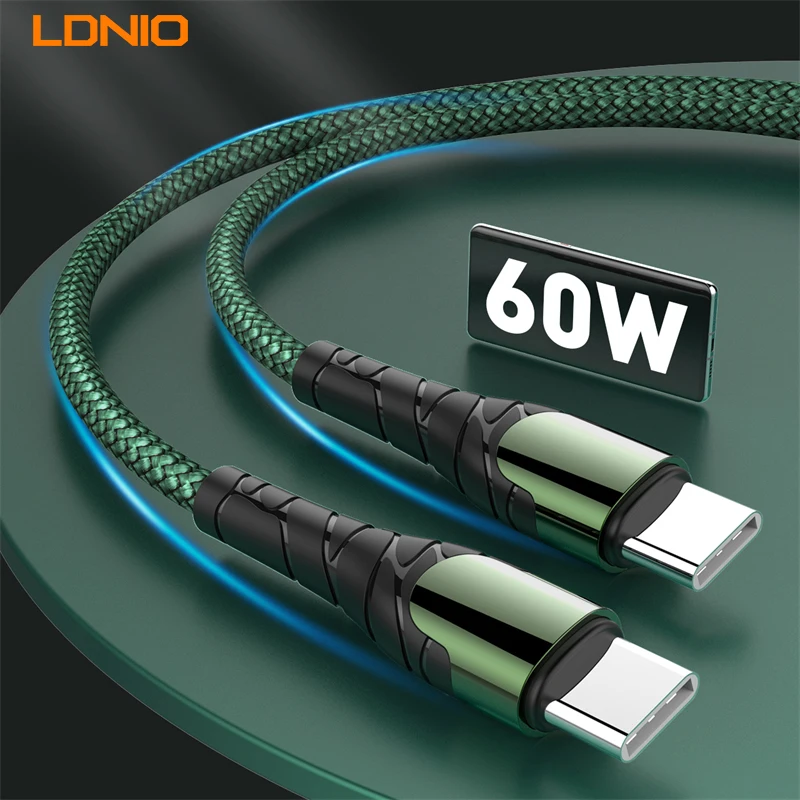 LDNIO LC101 Durable 65W Fast Charging Sync Data type-c to type -C Cable USB C Cable For Samsung S20 Macbook Ipad Huawei Cord
LDNIO LC101 Durable 65W Fast Charging Sync Data type-c to type -C Cable USB C Cable For Samsung S20 Macbook Ipad Huawei Cord