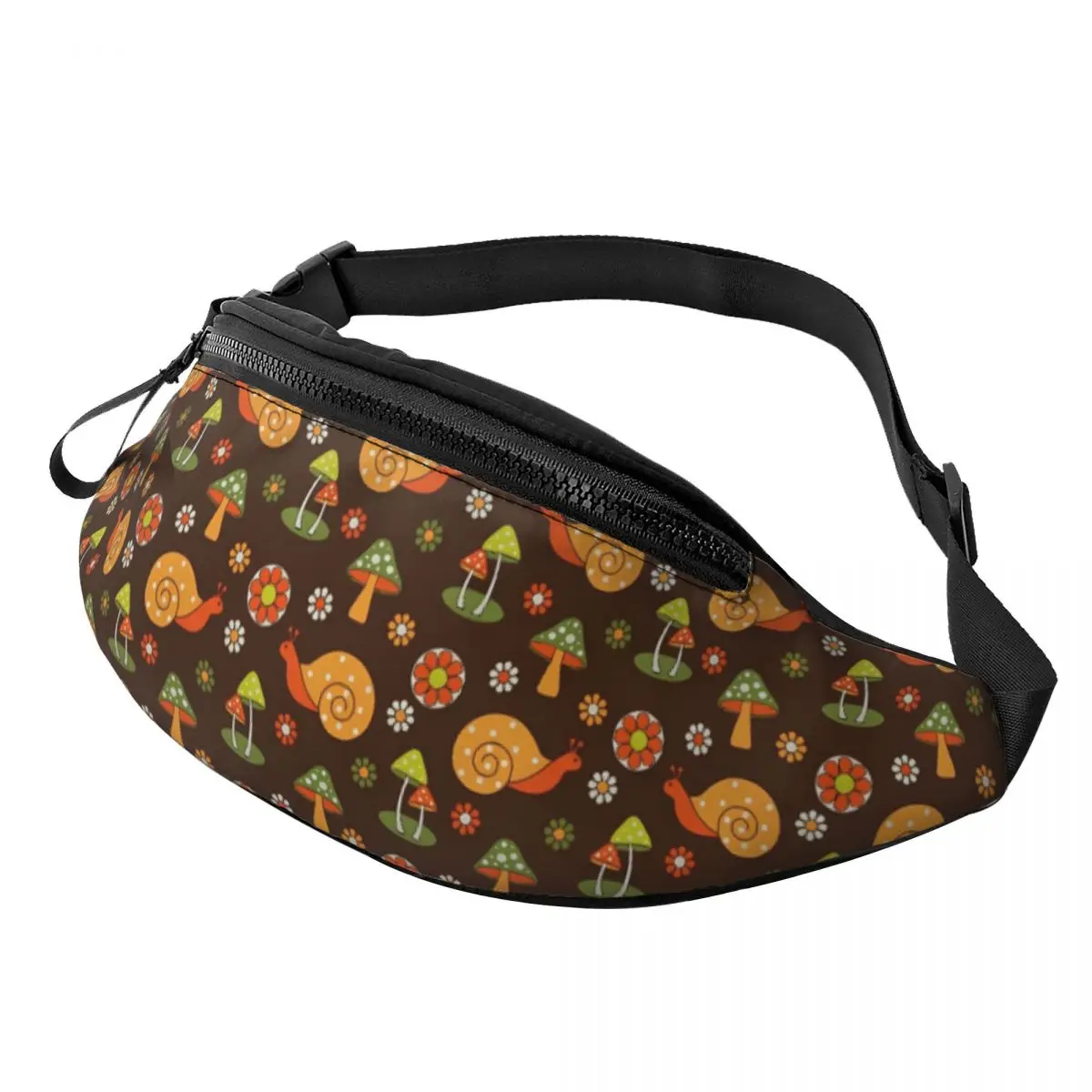 Snail Print Waist Bag Retro Mushrooms Travel Fisherman Waist Pack Polyester Fashion Bag
Snail Print Waist Bag Retro Mushrooms Travel Fisherman Waist Pack Polyester Fashion Bag