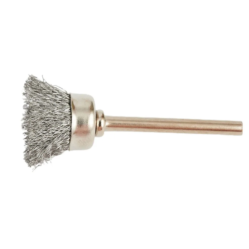 15pcs 15mm Stainless Steel Wire Cup Wheel Brushes 3mm Shank Polishing Brush Abrasive Tool Wheel Brush For Drill Rotary Tool Acce
15pcs 15mm Stainless Steel Wire Cup Wheel Brushes 3mm Shank Polishing Brush Abrasive Tool Wheel Brush For Drill Rotary Tool Acce