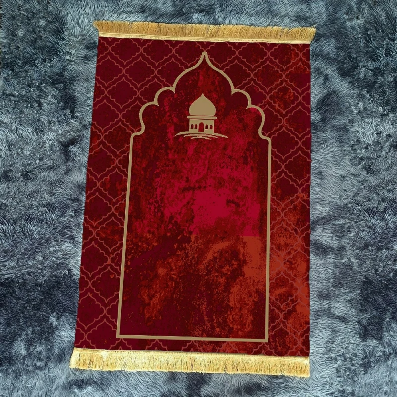 Muslim Rug Prayer Mat Worship Ramadan Islamic Carpet with Tassel Living Room Home Decoration Bedroom Rugs 70x110cm سجادة الصلاة
Muslim Rug Prayer Mat Worship Ramadan Islamic Carpet with Tassel Living Room Home Decoration Bedroom Rugs 70x110cm سجادة الصلاة