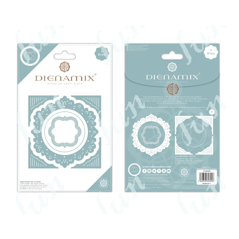 New Arrival Ornate Circle Metal Cutting Dies Handmade Diy Greeting Card Scrapbook Diary Photo Album Decoration Embossing Stencil
New Arrival Ornate Circle Metal Cutting Dies Handmade Diy Greeting Card Scrapbook Diary Photo Album Decoration Embossing Stencil