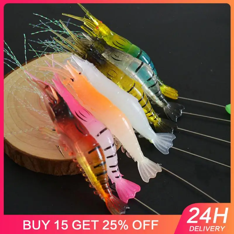 Светящаяся Мягкая приманка, 3 шт., силиконовые приманки, Luya Bionic, искусственная приманка в виде креветки, 8 мм, с колючим крючком, поворотное ко...
Светящаяся Мягкая приманка, 3 шт., силиконовые приманки, Luya Bionic, искусственная приманка в виде креветки, 8 мм, с колючим крючком, поворотное ко...