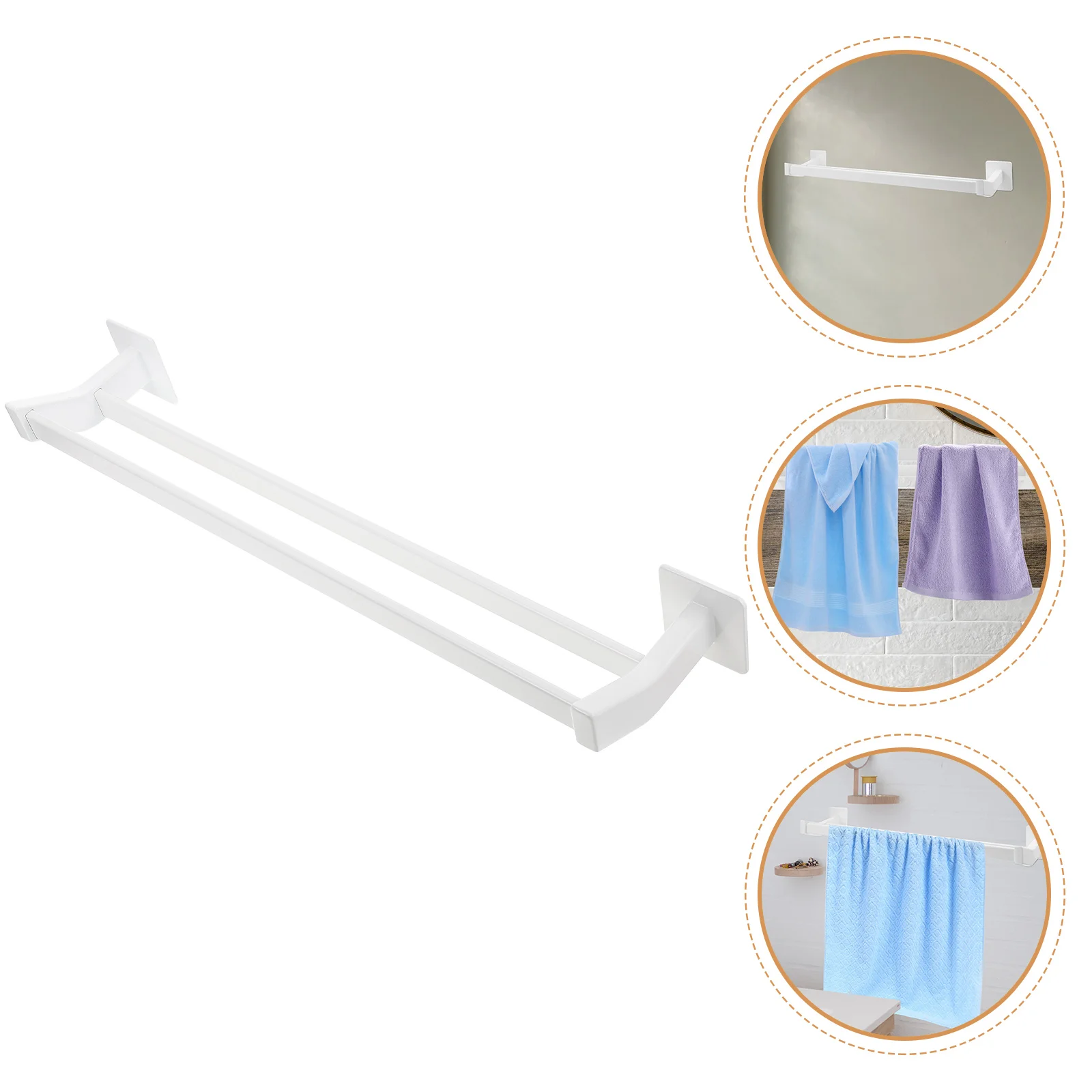 Towel Rack Bathroom Holder Storage Kitchen Bar Hanger Hanging Wall Mounted Rod Handover Bath Shower Pot Rail Adhesive Rods Mount
Towel Rack Bathroom Holder Storage Kitchen Bar Hanger Hanging Wall Mounted Rod Handover Bath Shower Pot Rail Adhesive Rods Mount