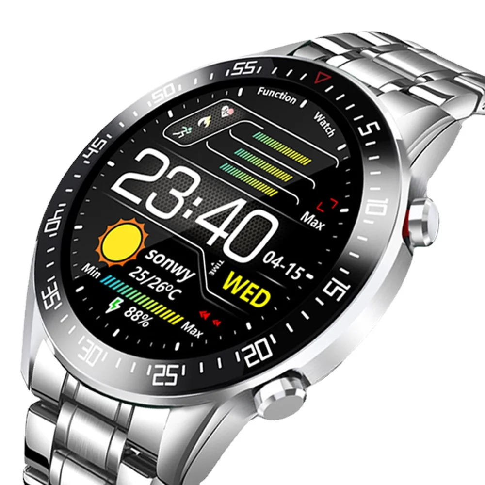 SHCKER 1.3 pollici Touch Screen bracciale in acciaio Smart Watch cardiofrequenzimetro Smartwatch per Xiaomi iPhone Phone
SHCKER 1.3 pollici Touch Screen bracciale in acciaio Smart Watch cardiofrequenzimetro Smartwatch per Xiaomi iPhone Phone