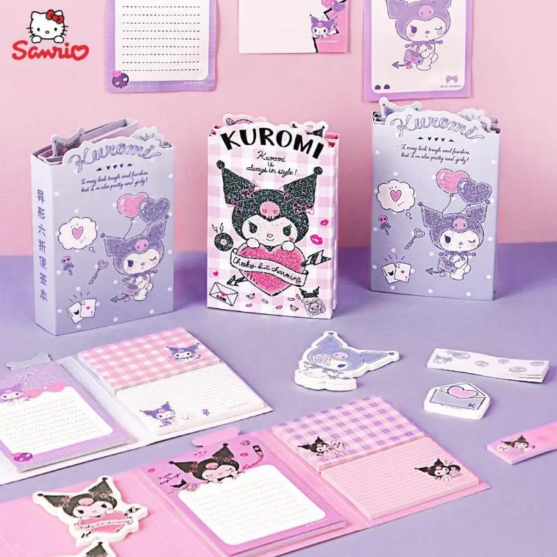 Симпатичная липкая заметка Kuromi аниме Sanrios канцелярские принадлежности Стикеры для заметок стикер для заметок устойчивая книжка для заметок Студенческая девушка сердце
Симпатичная липкая заметка Kuromi аниме Sanrios канцелярские принадлежности Стикеры для заметок стикер для заметок устойчивая книжка для заметок Студенческая девушка сердце