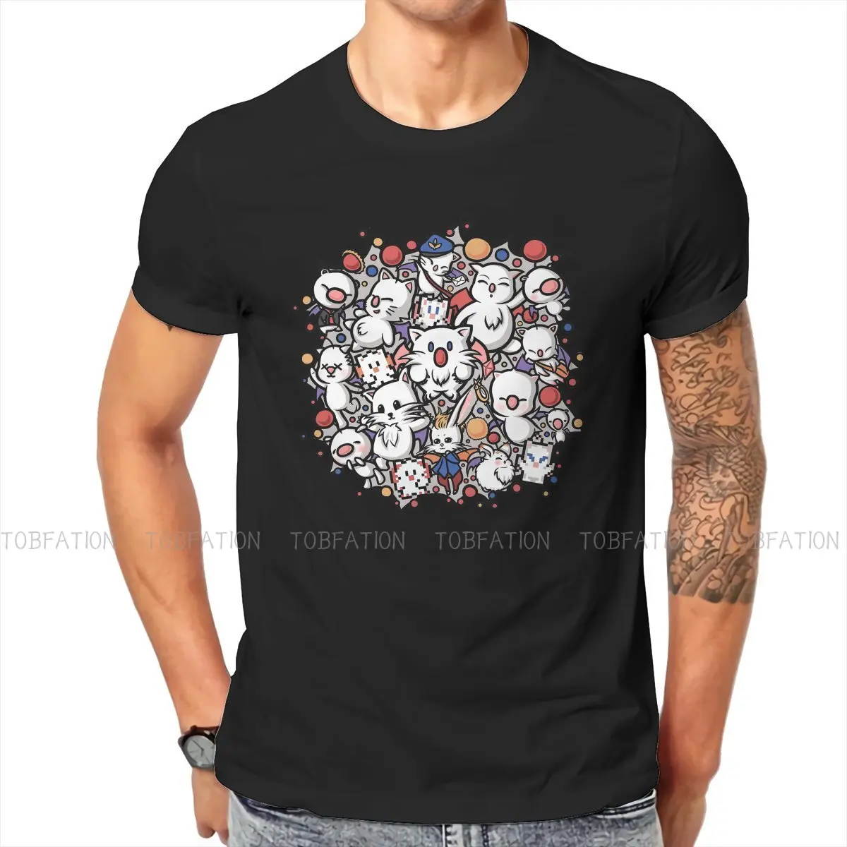 Футболка мужская хлопковая свободного покроя с круглым вырезом
Футболка мужская хлопковая свободного покроя с круглым вырезом