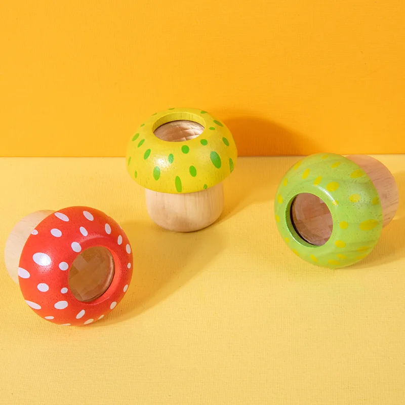 Mini Colorful Kaleidoscope Toys Wooden Mushrooms Educational Toys Imaginative Creative Science For Kids Children Fun Toy Gift
Mini Colorful Kaleidoscope Toys Wooden Mushrooms Educational Toys Imaginative Creative Science For Kids Children Fun Toy Gift