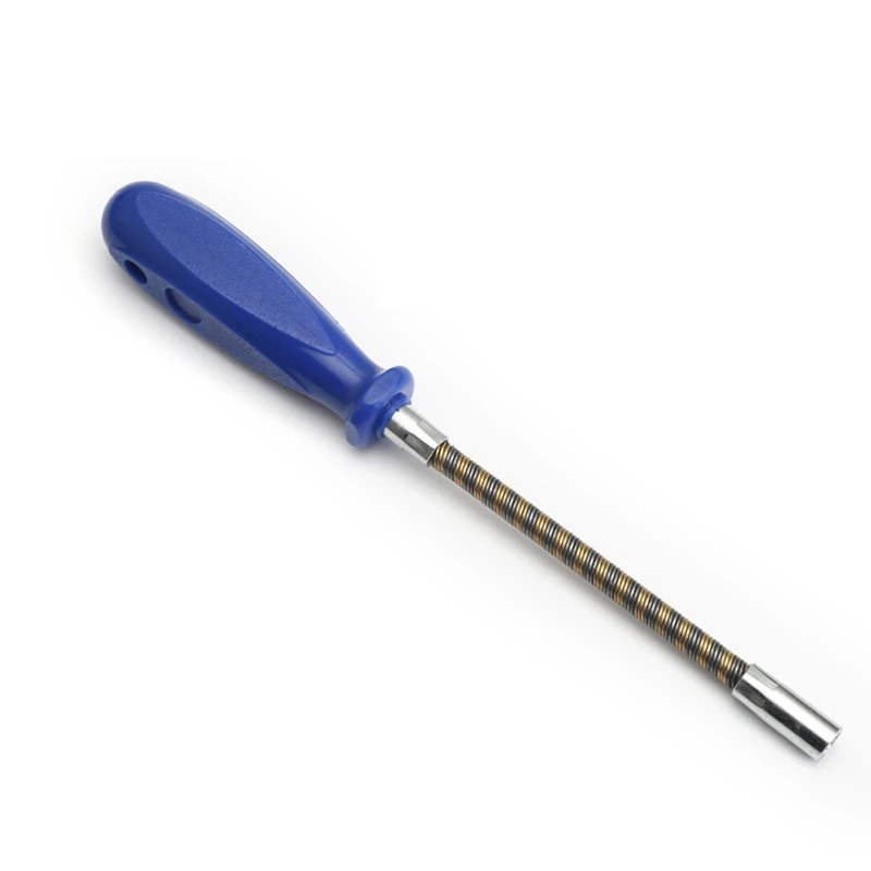 7Mm Flexible Hex Screwdriver 90 Degree Bendable Nutdriver Hex Socket Hose Clamp Screw Driver Hand Tools For Car Repair
7Mm Flexible Hex Screwdriver 90 Degree Bendable Nutdriver Hex Socket Hose Clamp Screw Driver Hand Tools For Car Repair