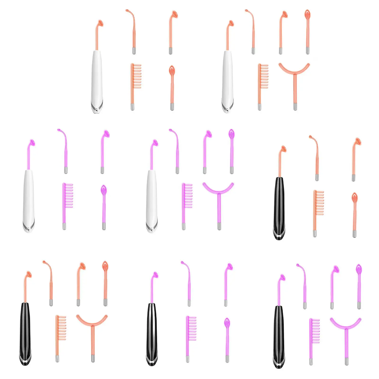 High Frequency Skin Therapy Wand Machine with 4 Glass Tubes for Hair & Scalp Stimulator
High Frequency Skin Therapy Wand Machine with 4 Glass Tubes for Hair & Scalp Stimulator