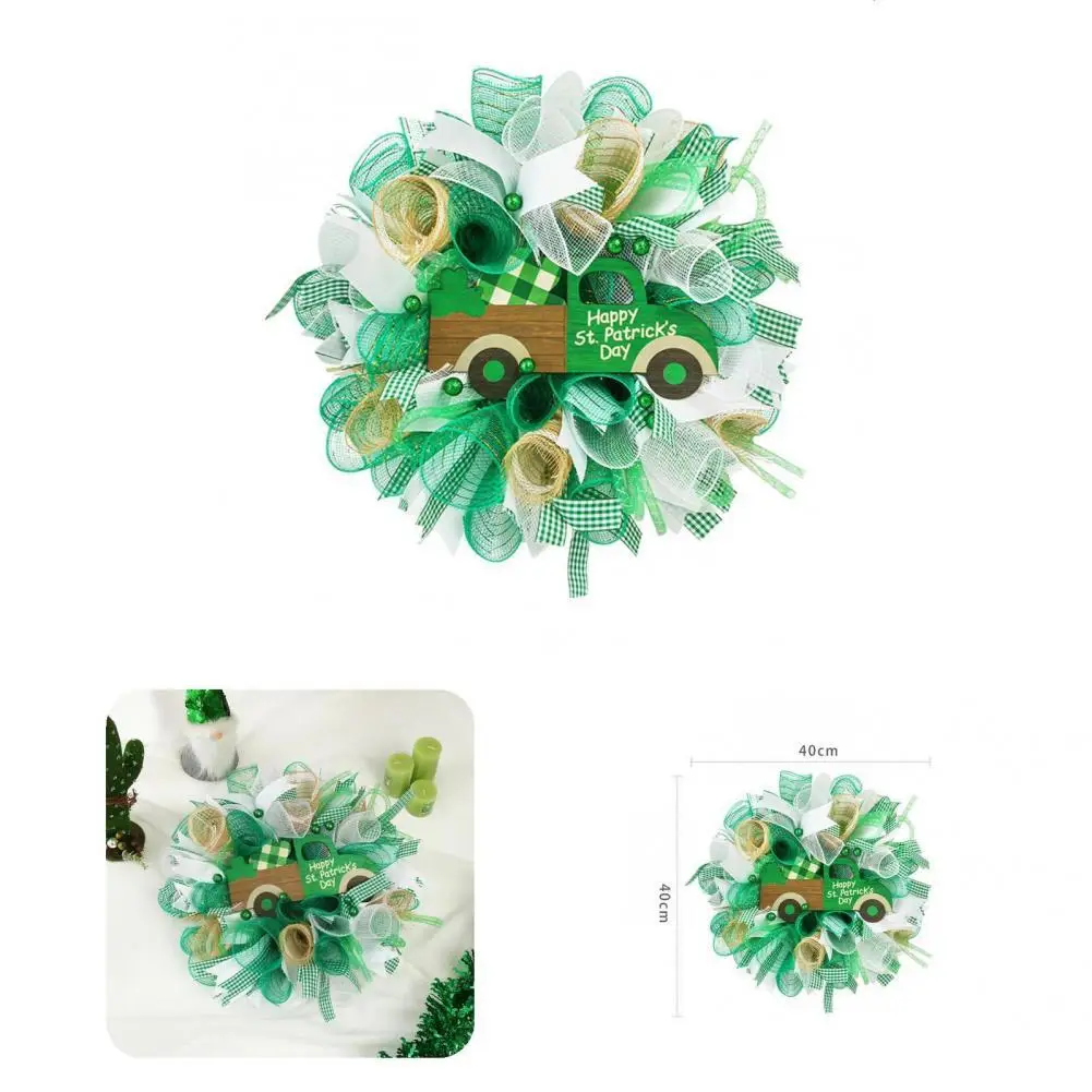 Easy to Apply Plastic Smooth Edges St Patricks Day Garland Decor for Home 
Easy to Apply Plastic Smooth Edges St Patricks Day Garland Decor for Home