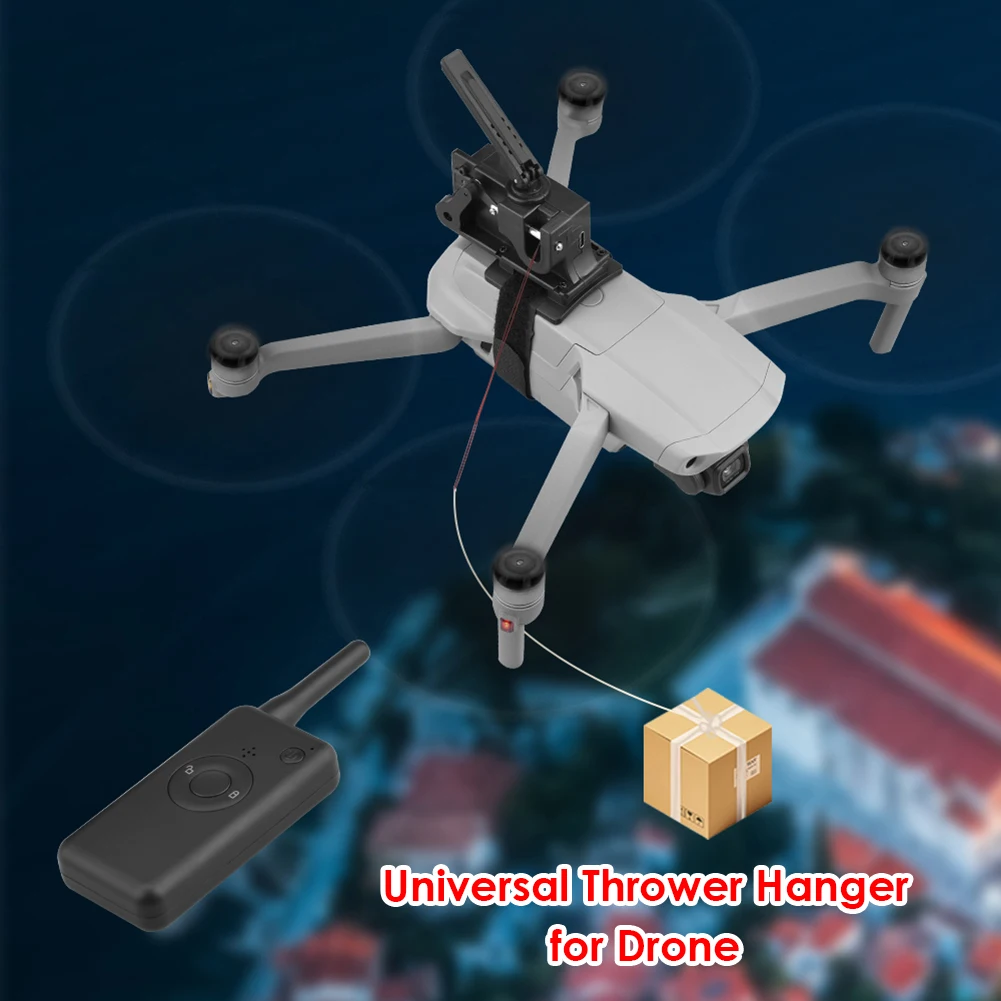 Drone Thrower System for DJI Mavic 2/Pro/Air 2/Air/FIMI X8SE Wedding Ring Fishing Bait Life Rescue Remotely Delivery
Drone Thrower System for DJI Mavic 2/Pro/Air 2/Air/FIMI X8SE Wedding Ring Fishing Bait Life Rescue Remotely Delivery