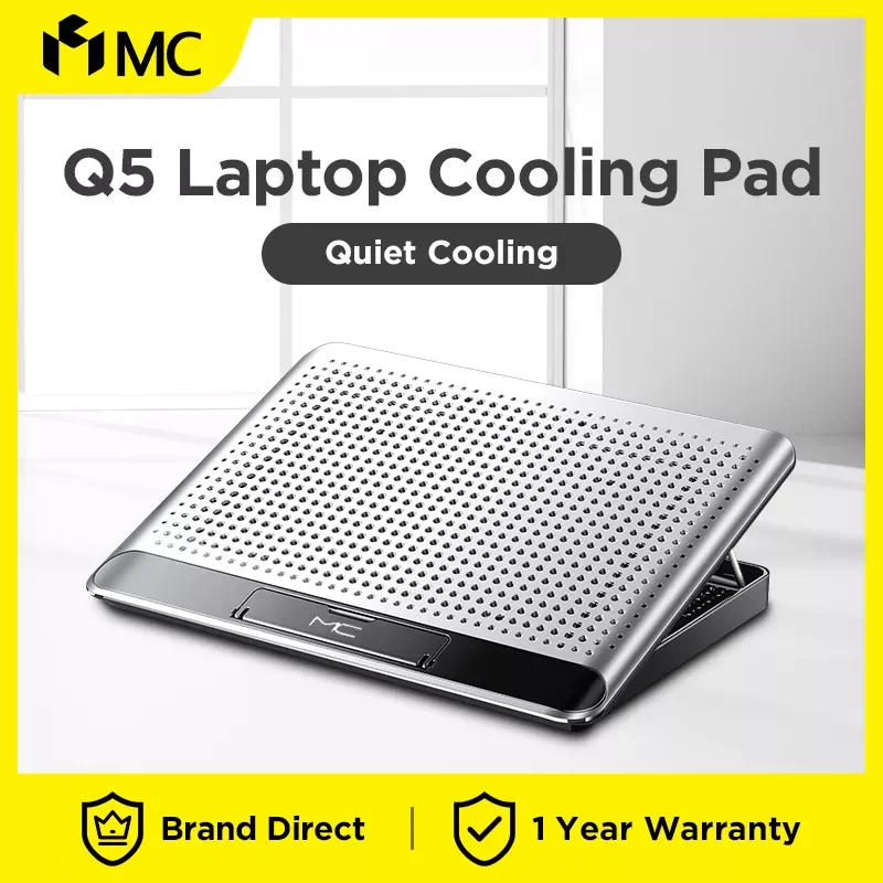 MC Q5 Portable Laptop Cooling Pad Aluminum Alloy Suitable for 12-17 Inch Gaming Macbook Lenovo Laptop Adjustable Laptop Stand
MC Q5 Portable Laptop Cooling Pad Aluminum Alloy Suitable for 12-17 Inch Gaming Macbook Lenovo Laptop Adjustable Laptop Stand