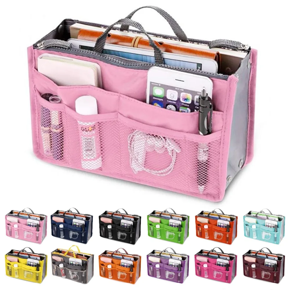 Organizer Insert Bag Women Nylon Travel Handbag Purse Large Liner Makeup Cosmetic Bag Cheap Female Tote Pouch Storage Bag Ladies
Organizer Insert Bag Women Nylon Travel Handbag Purse Large Liner Makeup Cosmetic Bag Cheap Female Tote Pouch Storage Bag Ladies