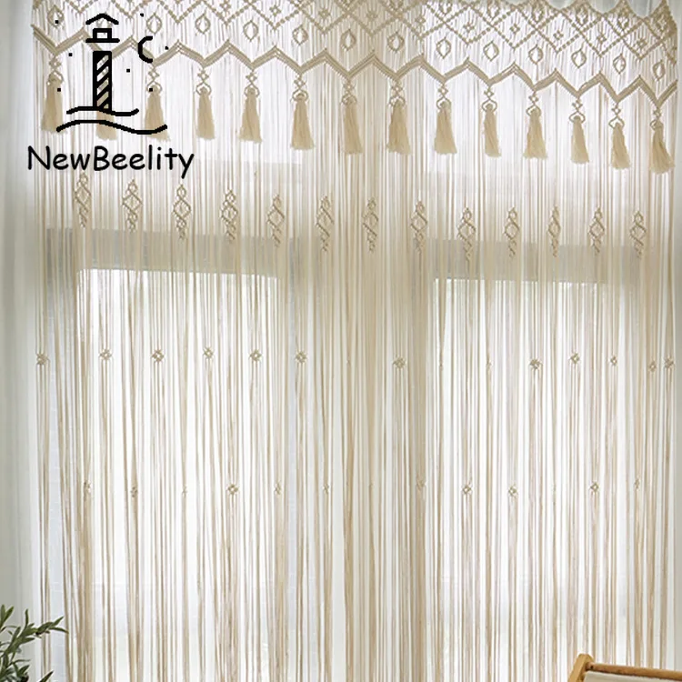 Nordic Style Bohemian Tapestry Hand-woven Curtain for Living Room Partition Curtain Bedroom Tassel Curtain Homestay Decoration
Nordic Style Bohemian Tapestry Hand-woven Curtain for Living Room Partition Curtain Bedroom Tassel Curtain Homestay Decoration