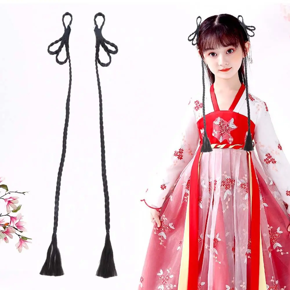 Children's Hanfu Ancient Style Hairpin Twist Wig Braid Tassel Long Hair Hairclip Chinese Style Hairpin Hair Accessories
Children's Hanfu Ancient Style Hairpin Twist Wig Braid Tassel Long Hair Hairclip Chinese Style Hairpin Hair Accessories