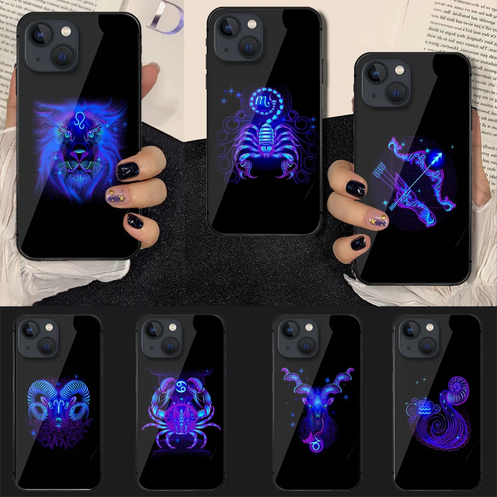 Constellations Zodiac Tempered Glass Phone Case Cover For Iphone 7 8 11 12 13 14 Pro Max Plus Mini 6s X XS XR SE Black
Constellations Zodiac Tempered Glass Phone Case Cover For Iphone 7 8 11 12 13 14 Pro Max Plus Mini 6s X XS XR SE Black