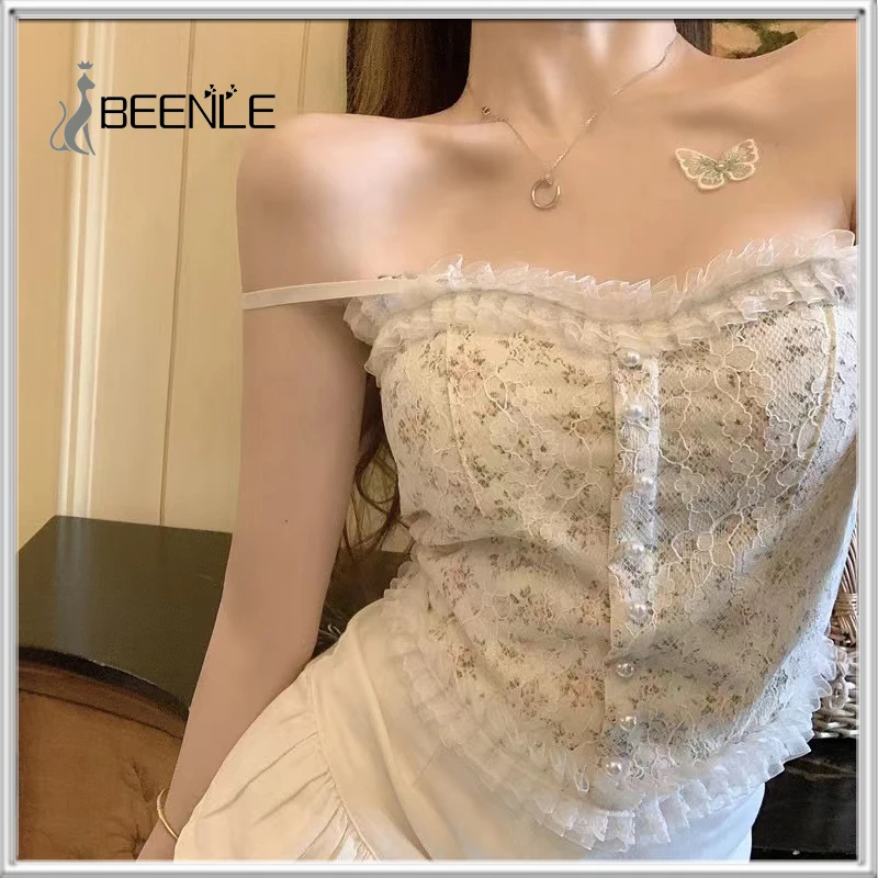 BEENLE Lace Sling Women's Splicing Floral Slings Wear-Free Bra Small Vest Fashionable Short Tops
BEENLE Lace Sling Women's Splicing Floral Slings Wear-Free Bra Small Vest Fashionable Short Tops