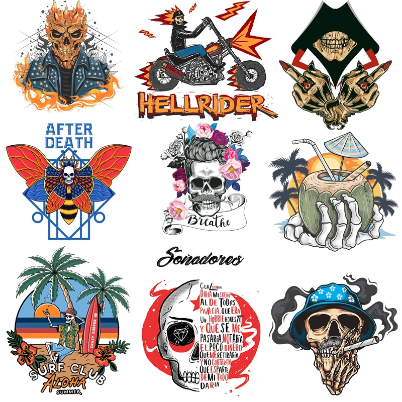 Cartoon Punk Rock and Roll Patch Iron on Patches Heat Transfers for Clothing Applique Diy T-shirt Anime Hip Hop Textile Sticker
Cartoon Punk Rock and Roll Patch Iron on Patches Heat Transfers for Clothing Applique Diy T-shirt Anime Hip Hop Textile Sticker