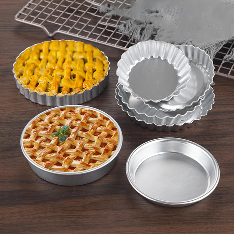 

Reusable Aluminum Alloy Cupcake Egg Tart Mold Cookie Pudding Mould Nonstick Cake Baking Mold Pastry Tools Oven Cake Bread Mold
