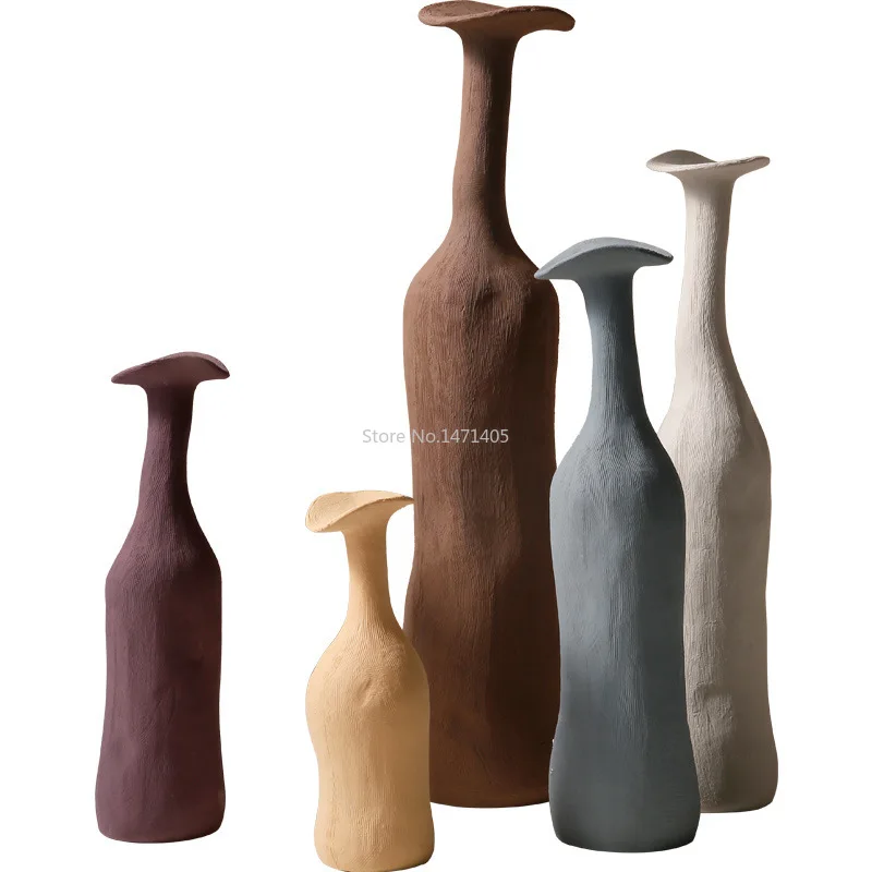 Nordic Creative Ceramic Vase Simple Morandi Color Art Model Room Living Room Decoration Home Accessories
Nordic Creative Ceramic Vase Simple Morandi Color Art Model Room Living Room Decoration Home Accessories