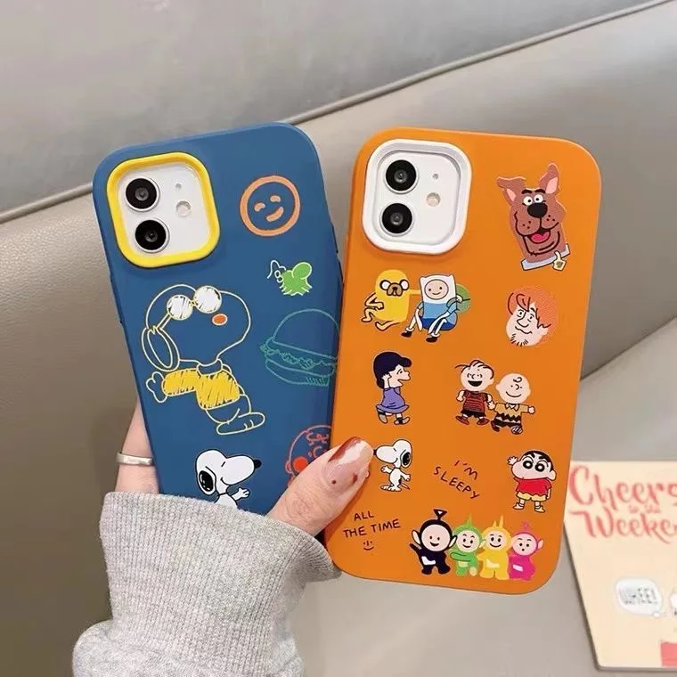 Cartoon Snoopy Charlie Brown 3 in 1 Phone Cases For iPhone 13 12 11 Pro Max XR XS MAX 8 X 7 SE 2020 Back Cover
Cartoon Snoopy Charlie Brown 3 in 1 Phone Cases For iPhone 13 12 11 Pro Max XR XS MAX 8 X 7 SE 2020 Back Cover