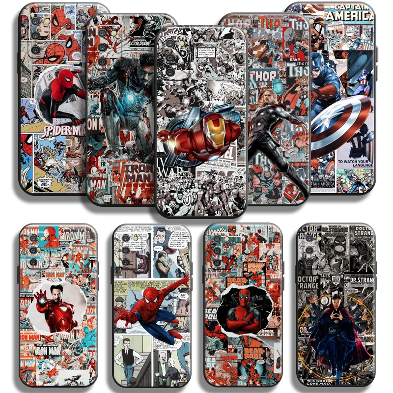 Avengers Captain America Iron Man Phone Case For Samsung Galaxy A03 A03S Shell Cover Coque Liquid Silicon Full Protection
Avengers Captain America Iron Man Phone Case For Samsung Galaxy A03 A03S Shell Cover Coque Liquid Silicon Full Protection