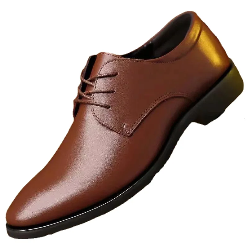 L13 Men's Leather Shoes New Business Dress Trend Pointed Small Leather Versatile Young Korean Version Inside High Wedding Shoes
L13 Men's Leather Shoes New Business Dress Trend Pointed Small Leather Versatile Young Korean Version Inside High Wedding Shoes