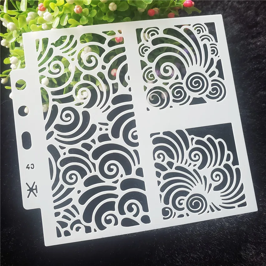 13*13 Creative Layering Stencils for Diy scrapbook/photo album Decorative Embossing Painting Drawing stencil,homedecor
13*13 Creative Layering Stencils for Diy scrapbook/photo album Decorative Embossing Painting Drawing stencil,homedecor