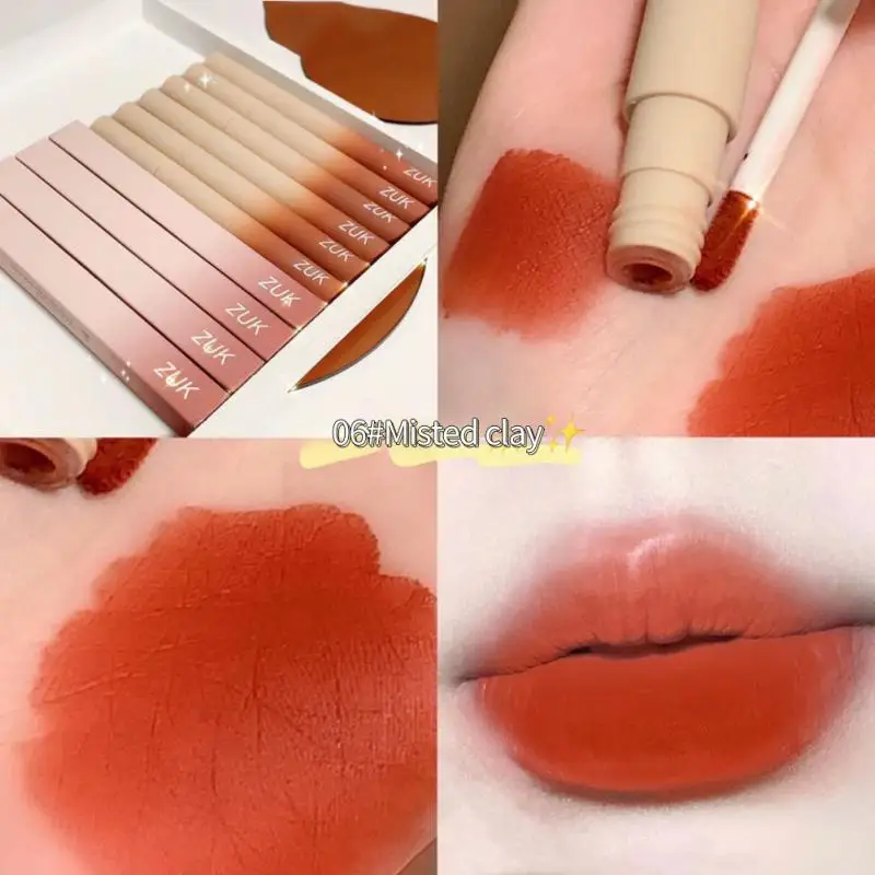 Velvet Lip Glaze Women Non Fading Non Stick Cup Velvet Fog Face Dumb Smooth Mouth Red Lip Long Lasting Moisturizing Lipstick
Velvet Lip Glaze Women Non Fading Non Stick Cup Velvet Fog Face Dumb Smooth Mouth Red Lip Long Lasting Moisturizing Lipstick