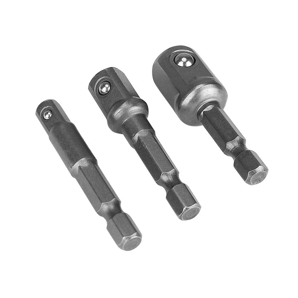 3 Pieces Drill Bit Extension Bars Electric Socket Adapters 1 4 3 8 1 2 Inch Replacement Spring Loaded Changing Power
3 Pieces Drill Bit Extension Bars Electric Socket Adapters 1 4 3 8 1 2 Inch Replacement Spring Loaded Changing Power