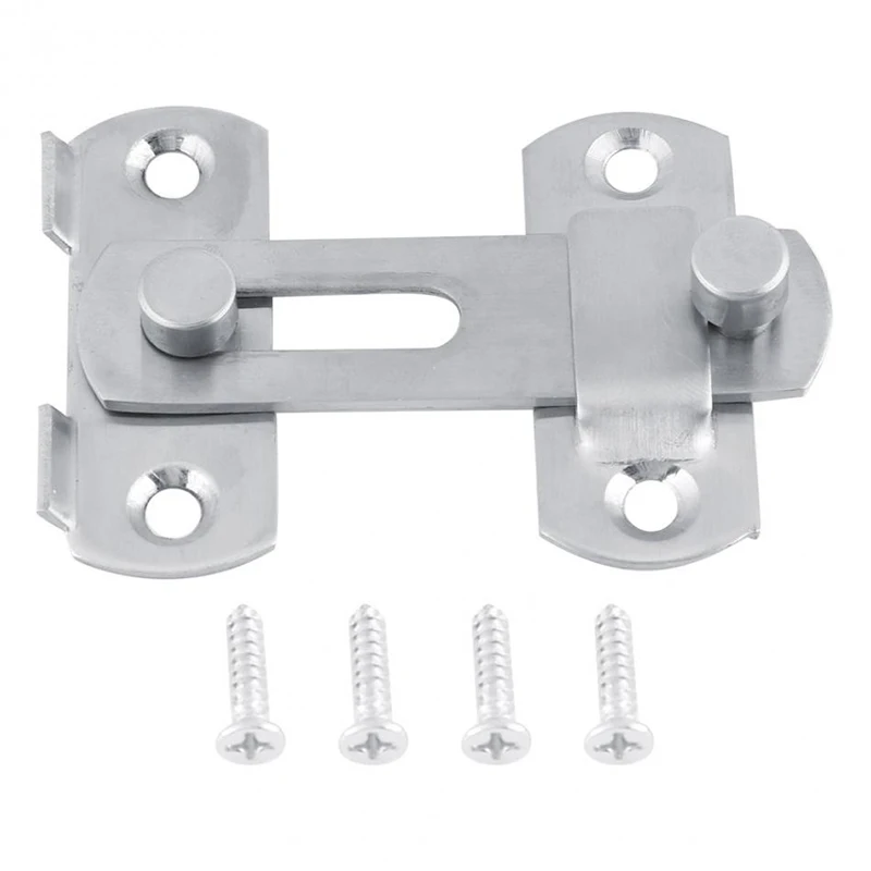 A Type Latch Stainless Steel Hasp Latch Lock For Window Cabinet Fitting Sliding Door Lock Light 48g Easy To Install Durable
A Type Latch Stainless Steel Hasp Latch Lock For Window Cabinet Fitting Sliding Door Lock Light 48g Easy To Install Durable
