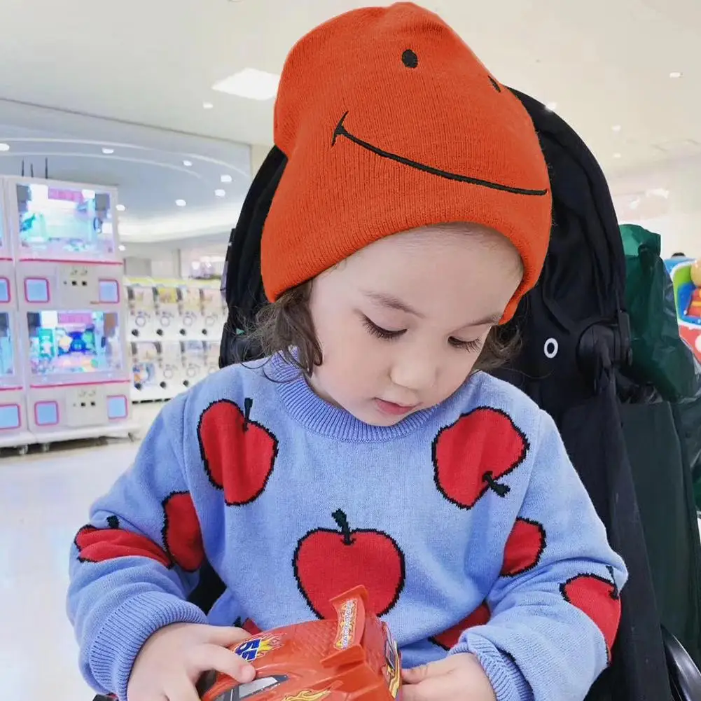 Cotton Baby Knitted Hat Beanie Crochet Elastic Smile Pattern Child Kids Warm Cap Reasonable Thickness Comfortable Touch
Cotton Baby Knitted Hat Beanie Crochet Elastic Smile Pattern Child Kids Warm Cap Reasonable Thickness Comfortable Touch