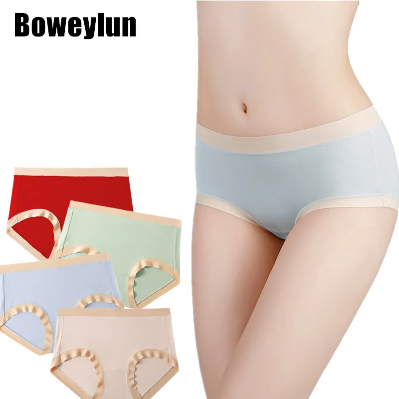 Boweylun Новинка 60S эластичные мягкие удобные женские трусики из модала хлопковое антибактериальное нижнее белье для девочек средней посадки
Boweylun Новинка 60S эластичные мягкие удобные женские трусики из модала хлопковое антибактериальное нижнее белье для девочек средней посадки