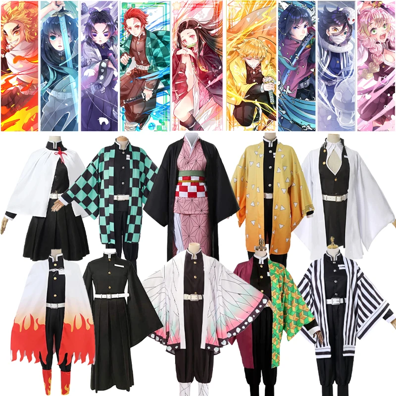 Anime Demon Slayer Cosplay Kamado Tanjirou Nezuko Zenitsu Giyu Kochou Shinobu Cosplay Adult Kids Kimono Uniform Cosplay Costume
Anime Demon Slayer Cosplay Kamado Tanjirou Nezuko Zenitsu Giyu Kochou Shinobu Cosplay Adult Kids Kimono Uniform Cosplay Costume