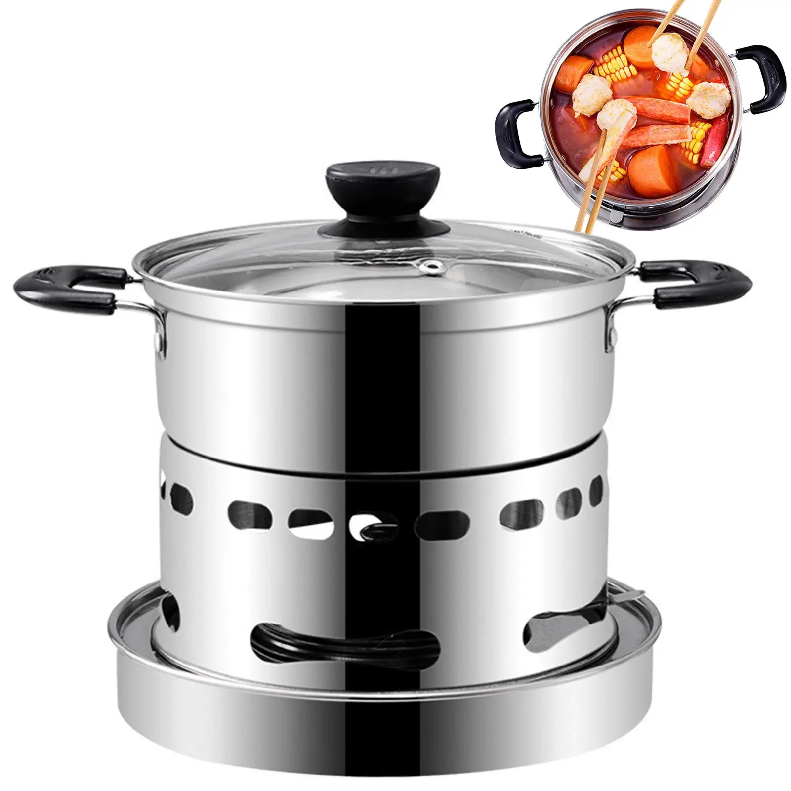Outdoor Cookware Set Stainless Steel Portable Cooking Utensils Liquid Stove And Pot Compact Outdoor Cook Gear For Family Hiking
Outdoor Cookware Set Stainless Steel Portable Cooking Utensils Liquid Stove And Pot Compact Outdoor Cook Gear For Family Hiking