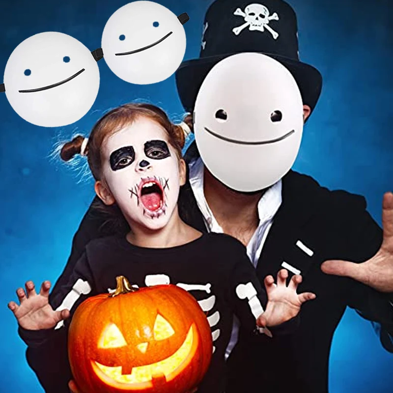 Cartoon Smile Dreams Masks Anime White Helmet Cosplay Mask Halloween Masks Party Props Accessories Cosplay Carnival Costume
Cartoon Smile Dreams Masks Anime White Helmet Cosplay Mask Halloween Masks Party Props Accessories Cosplay Carnival Costume