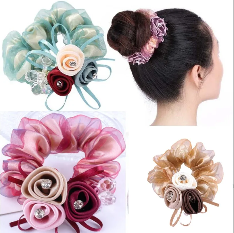 Classic Seamless Rubber Bands Flower Hair Yarn Band Hair Band Large Intestine Ring BunKorean Fabric hair tie Woman Accesories
Classic Seamless Rubber Bands Flower Hair Yarn Band Hair Band Large Intestine Ring BunKorean Fabric hair tie Woman Accesories