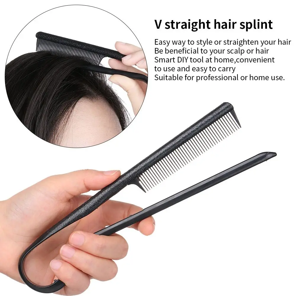 Useful for Women Hold Tongs Tools Hairdressing Smooth Tool Hair Straighten Salon Comb
Useful for Women Hold Tongs Tools Hairdressing Smooth Tool Hair Straighten Salon Comb