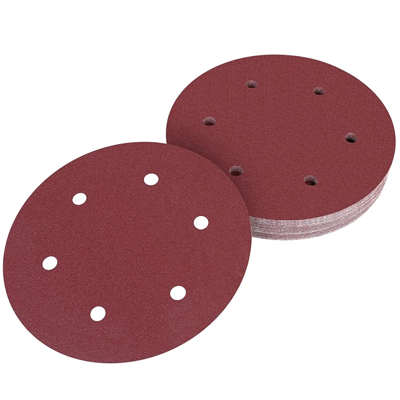 30Pcs 225Mm Sanding Discs 120 Grit Hook And Loop Sand Paper Pad 6 Holes Sandpaper For Long Neck Sander Drywall Sander
30Pcs 225Mm Sanding Discs 120 Grit Hook And Loop Sand Paper Pad 6 Holes Sandpaper For Long Neck Sander Drywall Sander
